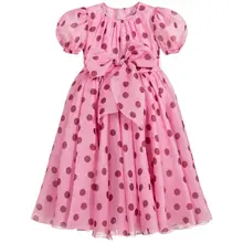 Новинка; высококачественное детское роскошное кружевное платье принцессы на день рождения, свадьбу, вечеринку; детское платье в подарок