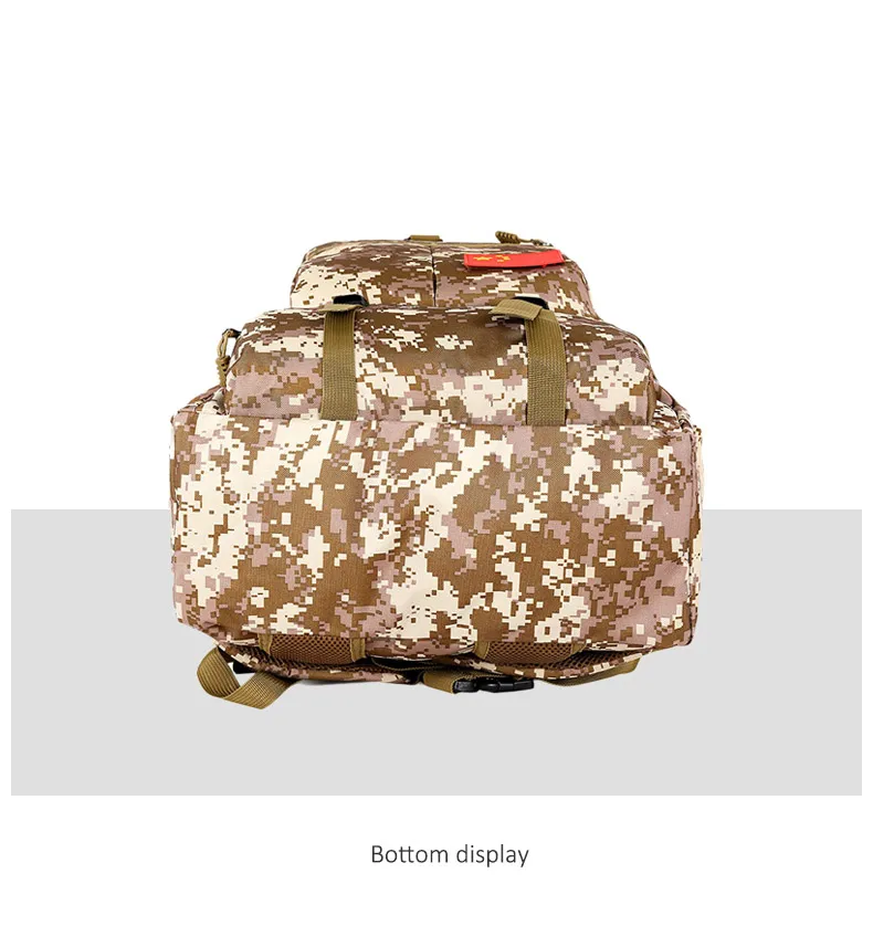 Men's 75L Sports Military Backpack Outdoor Waterproof Tourist Tactical Hiking Bag Camouflage Large Capacity Army Travel Rucksack