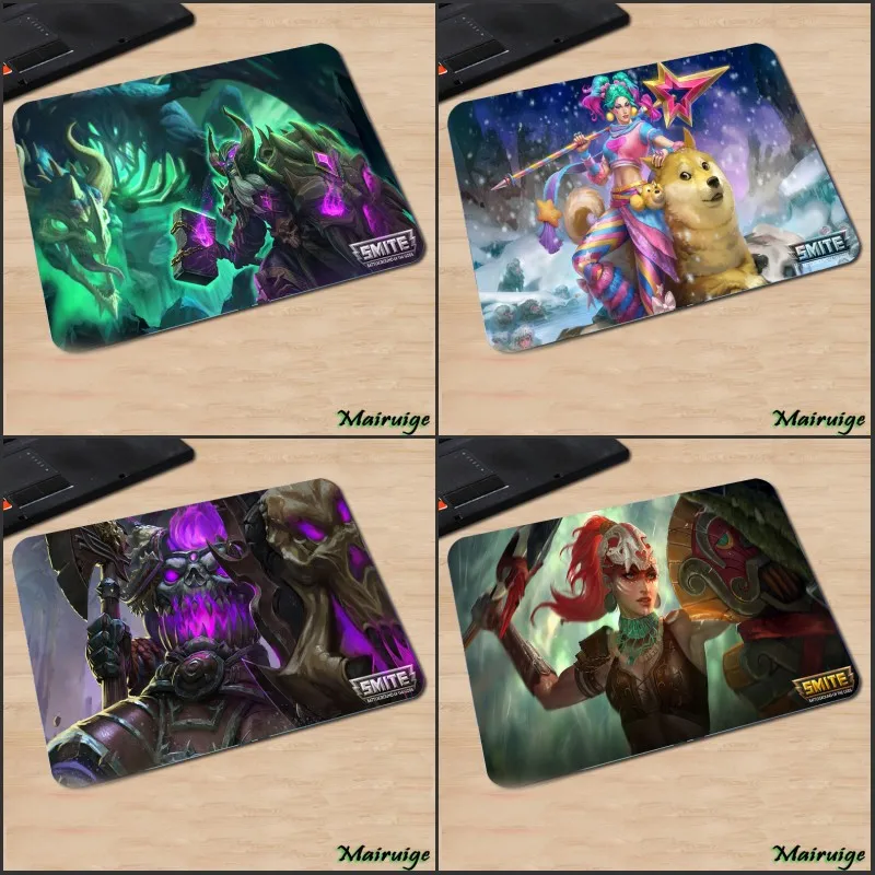 Так классная забавная видеоигра Smite Популярная Игровая коврик для мыши Diy Печатный ПК компьютер ноутбук стол для клавиатуры Настольный коврик для мыши