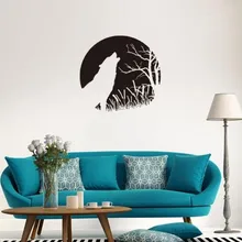 Волк Легенда поколения резные съемные классные наклейки на стену гостиной спальни дивана стены настраиваемые оптом