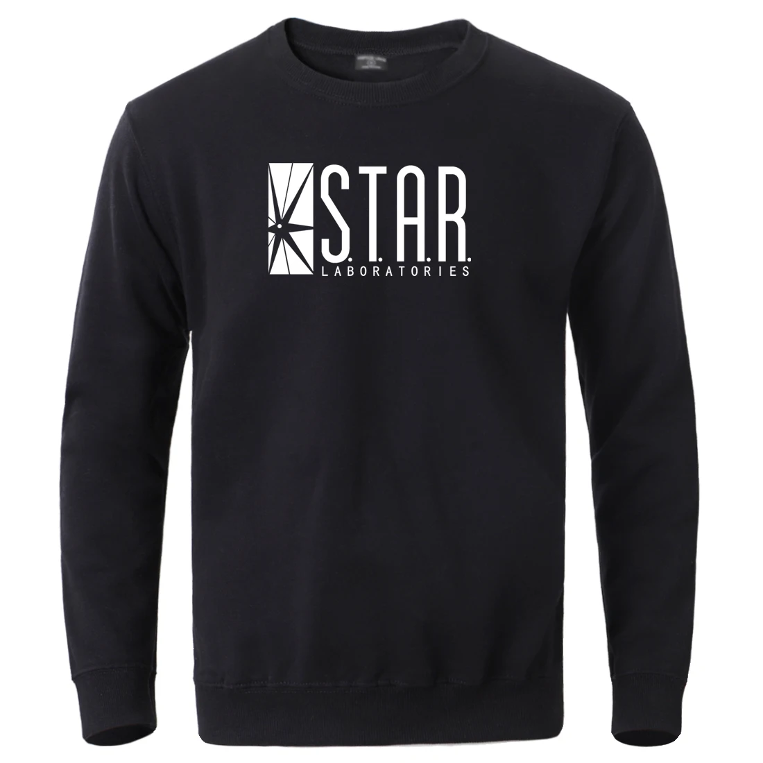 

Star Labs Print Mens Sweatshirts Crewneck Pullovers 2020 New Spring Winter Casual Hoodies Tracksuits Fashion S.T.A.R Streetwear