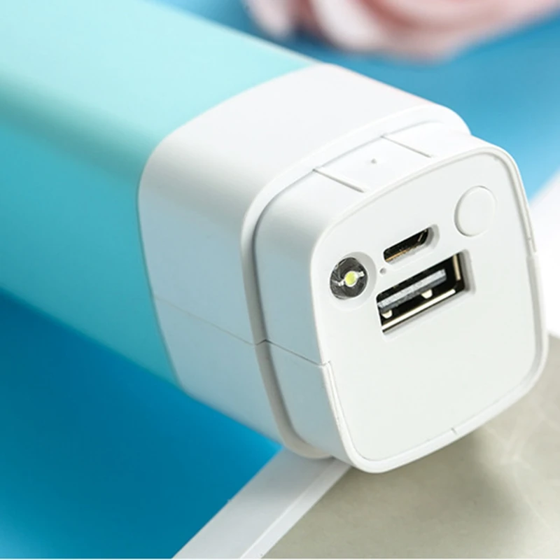 Мини-зарядка сокровище вентилятор Usb маленький Электрический вентилятор перезаряжаемый портативный многофункциональный держать небольшой ручной складной вентилятор-черный