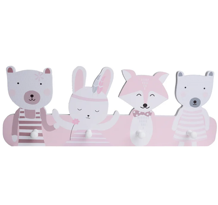 pink animal Украшение для детской комнаты, аксессуары для детской комнаты, детские вещи для новорожденных, декор для детской комнаты, реквизит для фотосъемки, детские наклейки - Цвет: pink animal