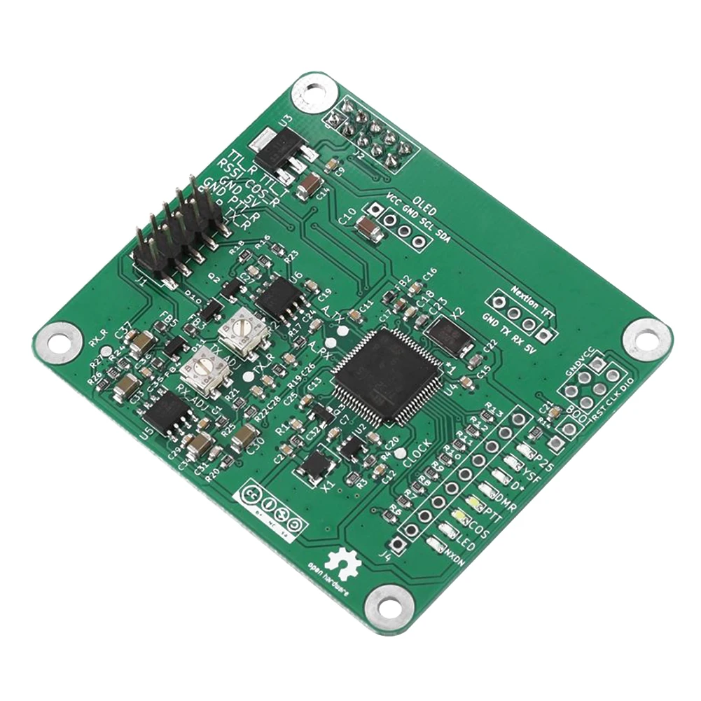 Mmdvm DMR Mehrzweck PCB Zubehör Elektrische Voice-Modem Modul Digitale Trunk Board Repeater Open-So