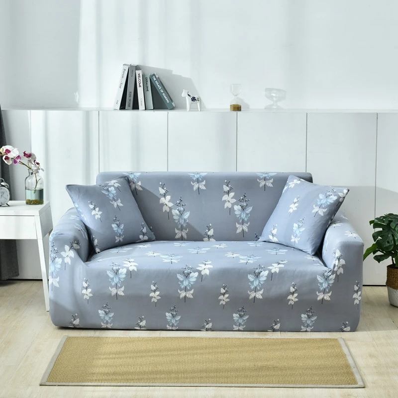 Эластичные Чехлы секционные эластичные чехлы для диванов диван в гостиной покрытие L форма покрывало на кресло один/два/три сиденья - Цвет: Model 1