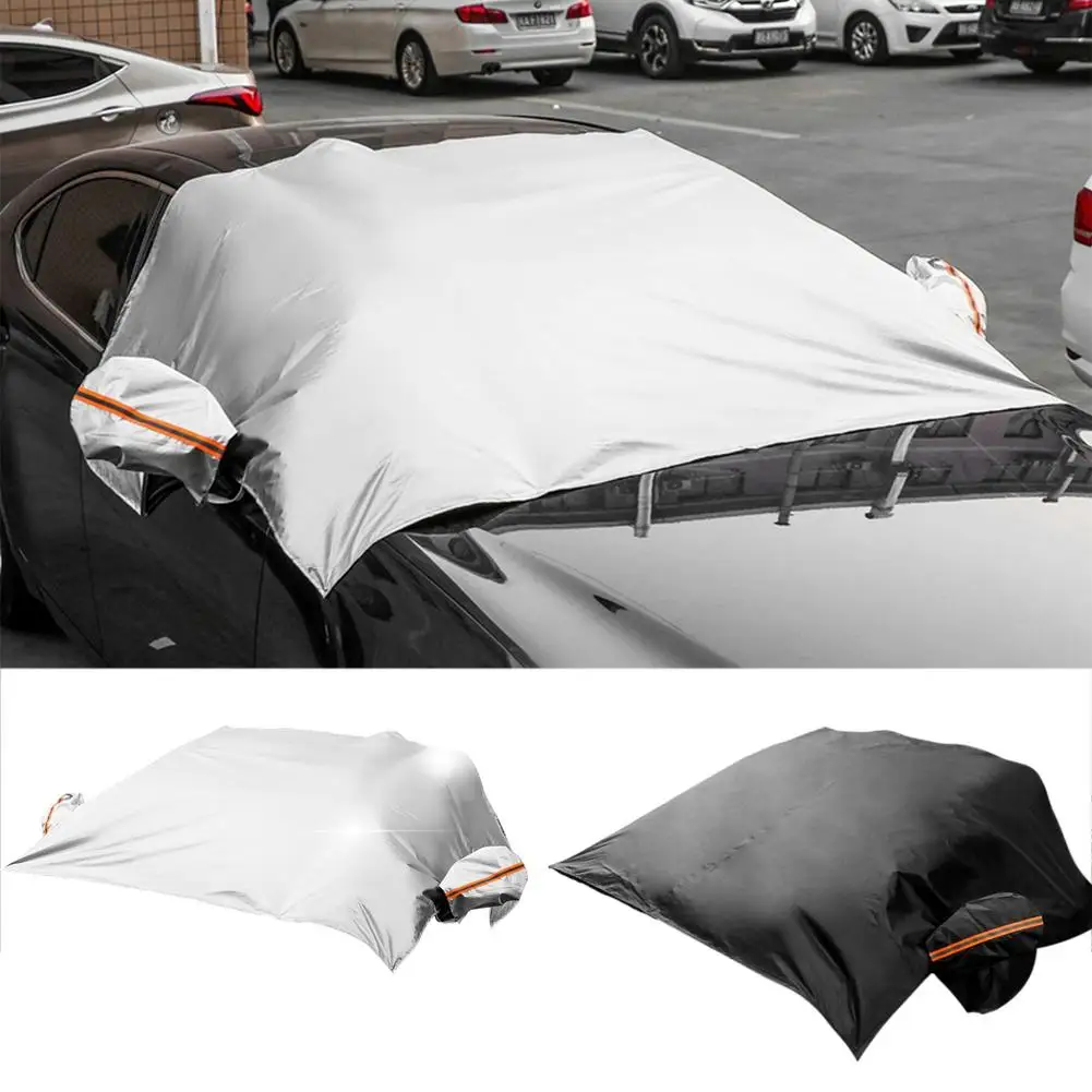 Car Windshield Cover, For BMW X1 X2 X3 X4 X5 X6 X7 I3 I3s IX Snow Ice Frost UV Protective Front Window Sun Cover Shade Snow Cover With Frost All - View #9