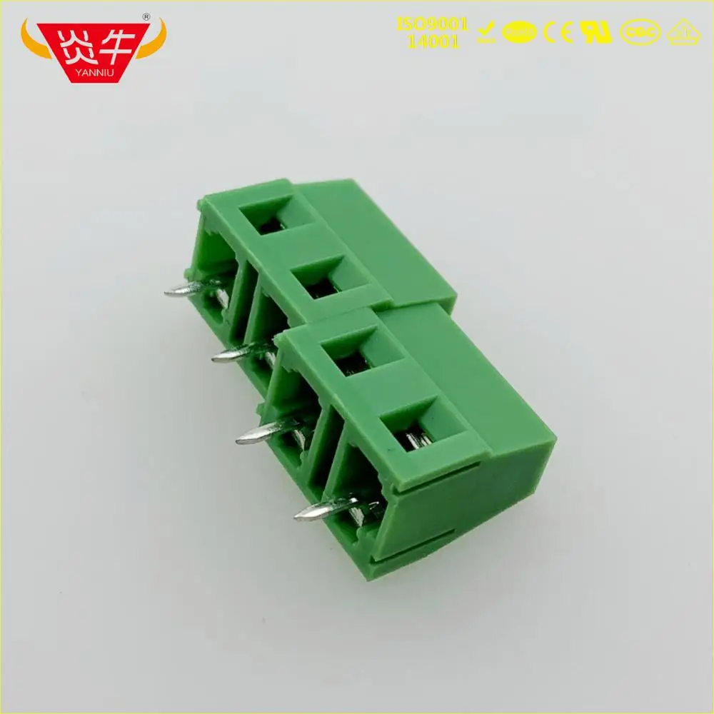 KF128 7,5 мм 2PIN печатной платы Универсальный Винтовые клеммы DG500 KF128-7.5-2P GMKDS 1,5/2-7,5-1717020 PHOENIX CONTACT YANNIU