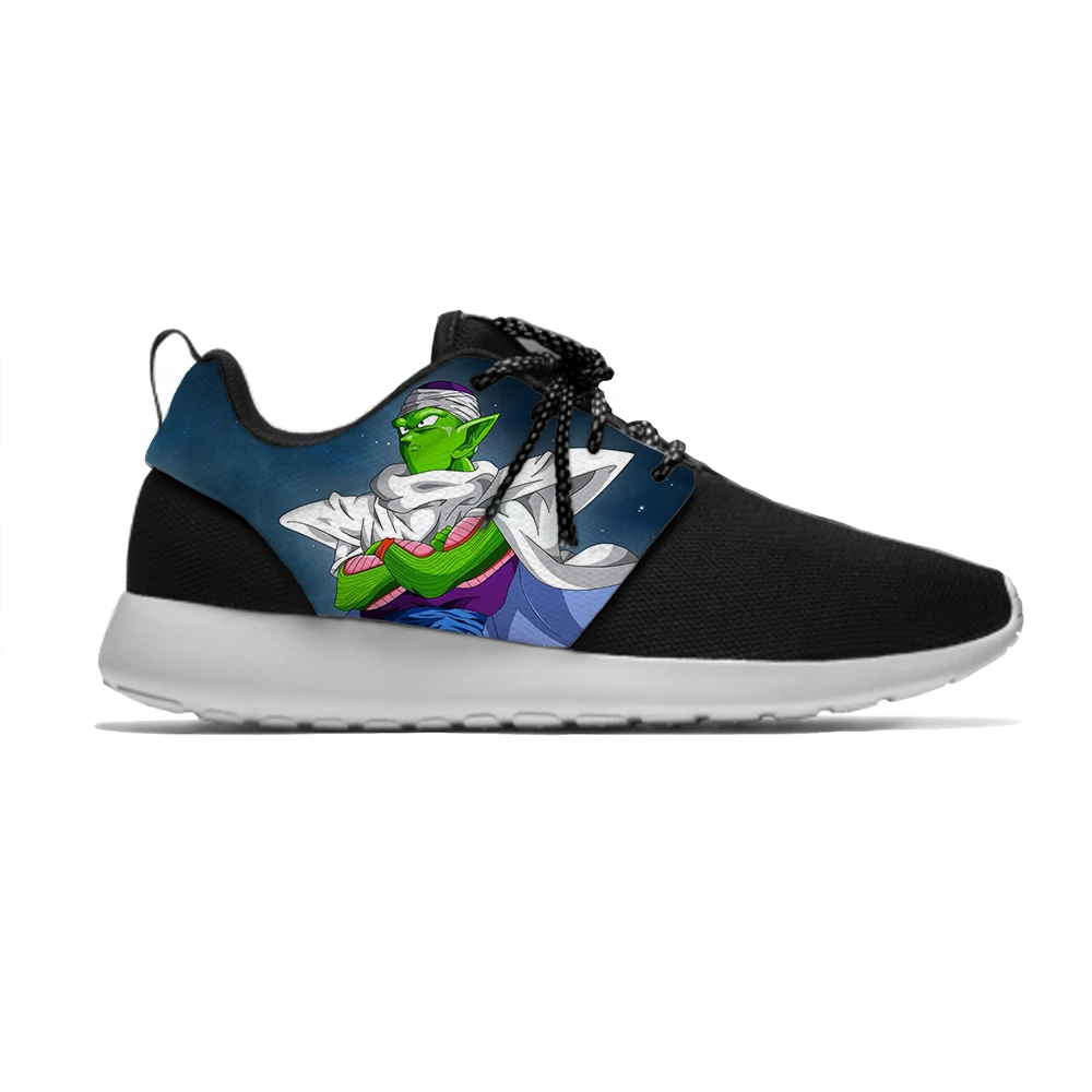 Dragon Ball Z Piccolo/Лидер продаж; модные Потрясающие забавные детские спортивные кроссовки; повседневные дышащие кроссовки с 3D принтом; подарок для мальчиков и девочек - Цвет: Piccolo1