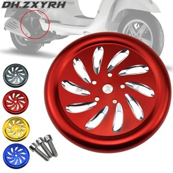 

Motorcycle Engine Guard Cover Protective Round Crash Side Pad for VESPA GTS Sprint Primavera GTS 125 150 200 250 300 Piaggio
