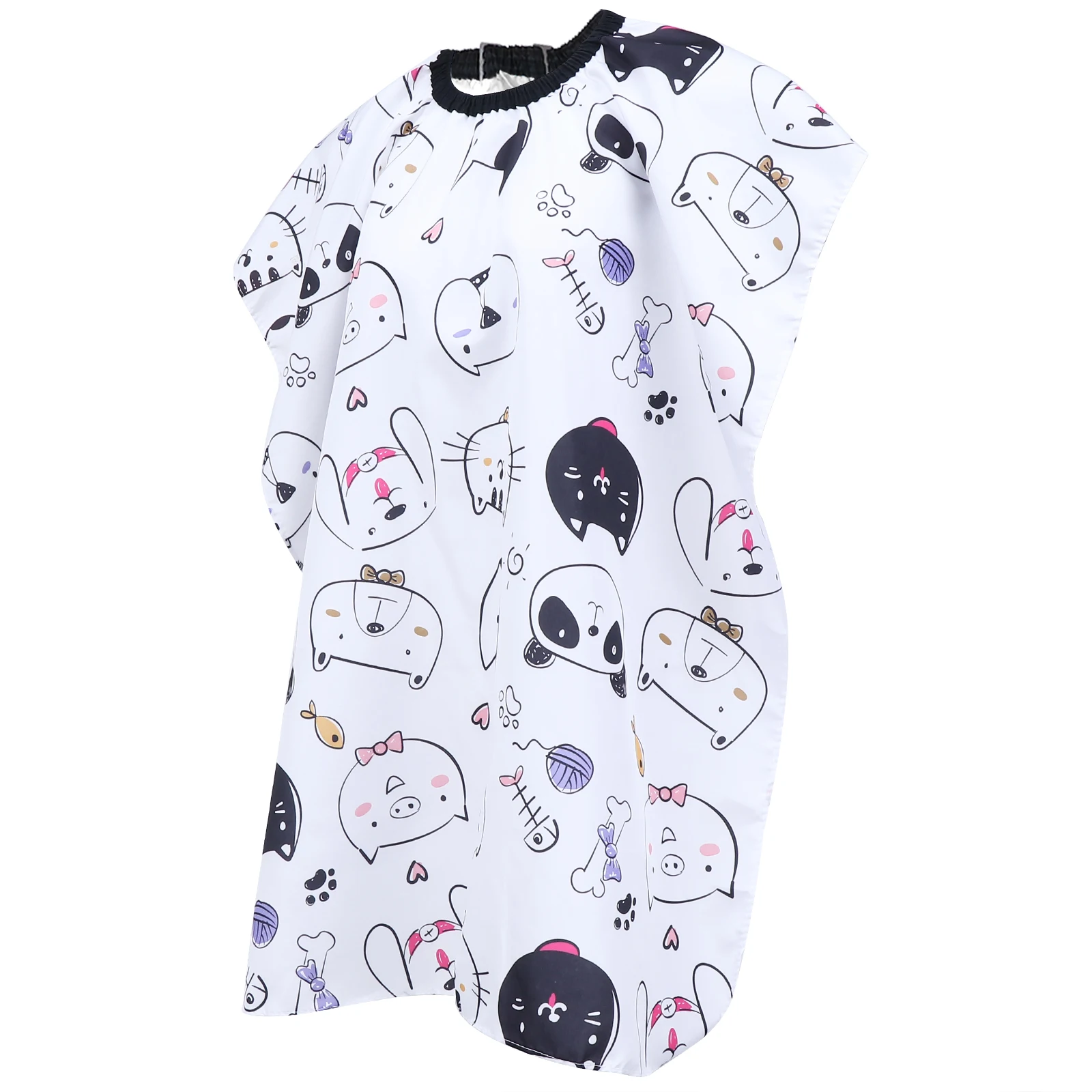 1pc Barber Children Barber Hair Styling Cape Boys Shop Accessories Barberia Useful Cartoon Cat Hair