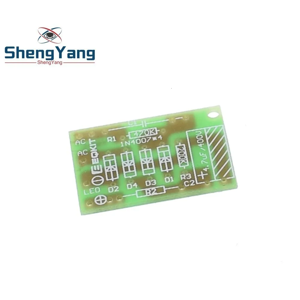 ShengYang AC 85 V-277 V Мини энергосберегающий 2,4 W 38 Светодиодный светильник DIY Набор для кемпинга в диком барбекю, не включает светодиодный