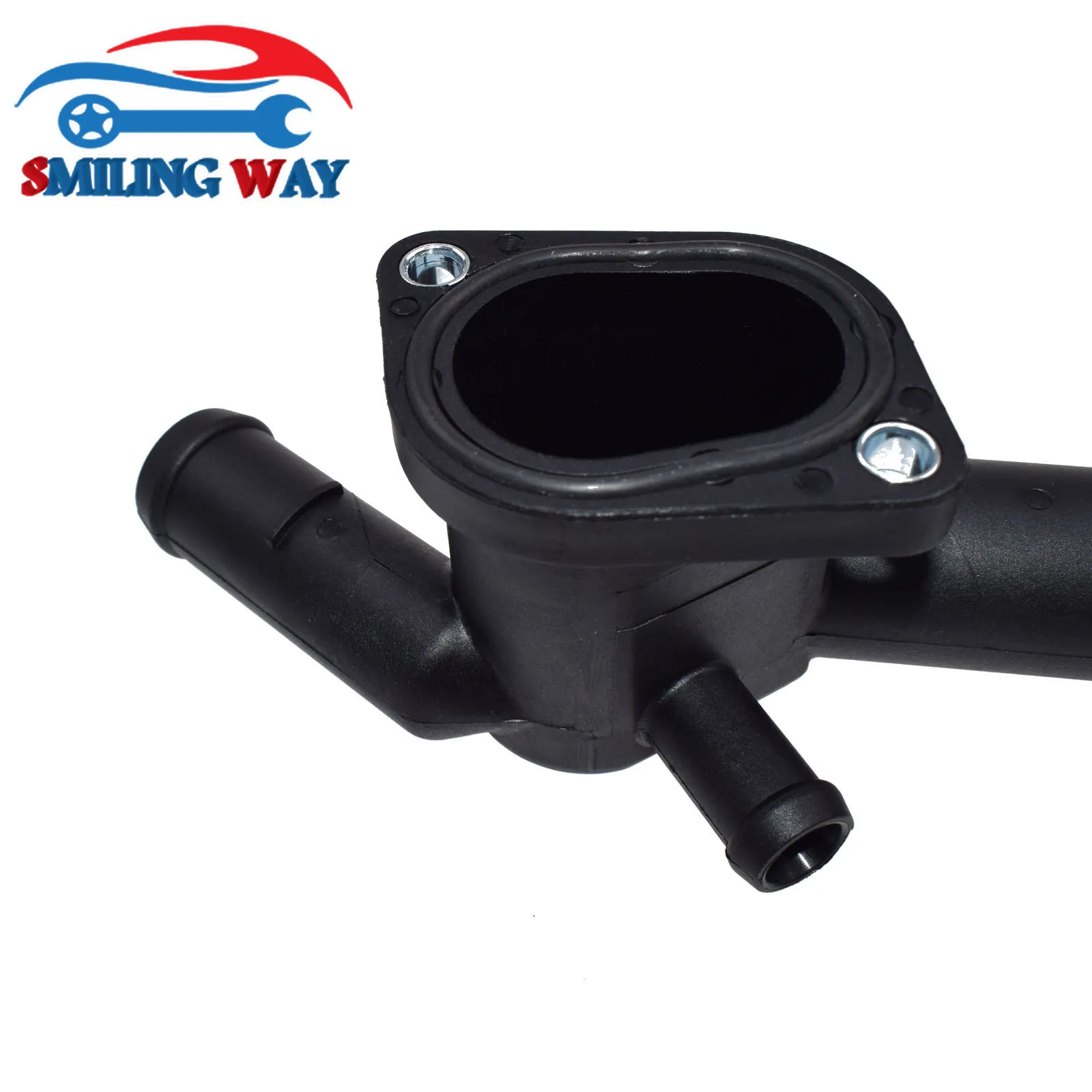 Пластик радиатор водяного Хладагент фланец 059919501A 06A121133D для VW Volkswagen Golf Jetta 2.0L 1999 2000 2001 2002 2003 2004 2005