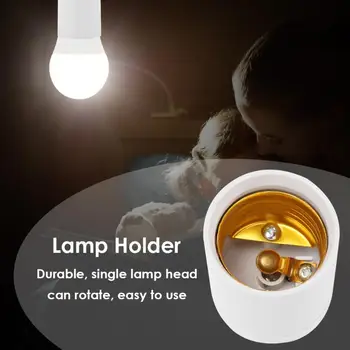 

1/5/10pcs GU10 to E27 Rotary Screw LED Bulb Socket Base Adapter Adjustable Lamp Holder Converter Lighting Supplies