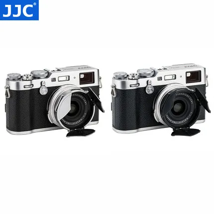 

fast lotus hood Lens Cap lens Waterproof Protection Camera Lens Cover for Fuji Fujifilm X100F X100 X100T X100S X100V X100S X70