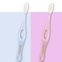 Зубная щетка для детей, мягкая щетина 10000+ тонкая щетина для ухода за деснами, ручка для детской ладони, 1 шт. зубная щетка для детей