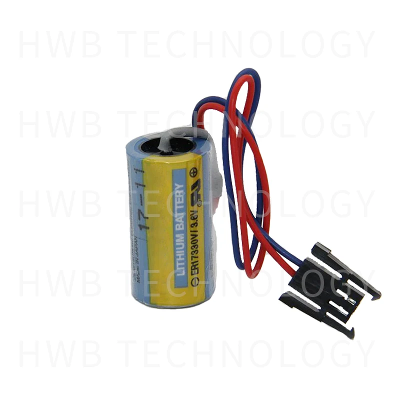 Упаковка из 10 шт. ER17330V 3,6 V PLC батарейки для сервомотор Mitsubishi A6BAT аккумуляторная батарея