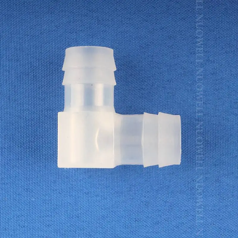 Food Grade PP Equal Elbow Connectors 4-20mm 5-200pcs Fish Tank Pipe Joints Garden Water Connector Air Pump Tube Hose Connectors