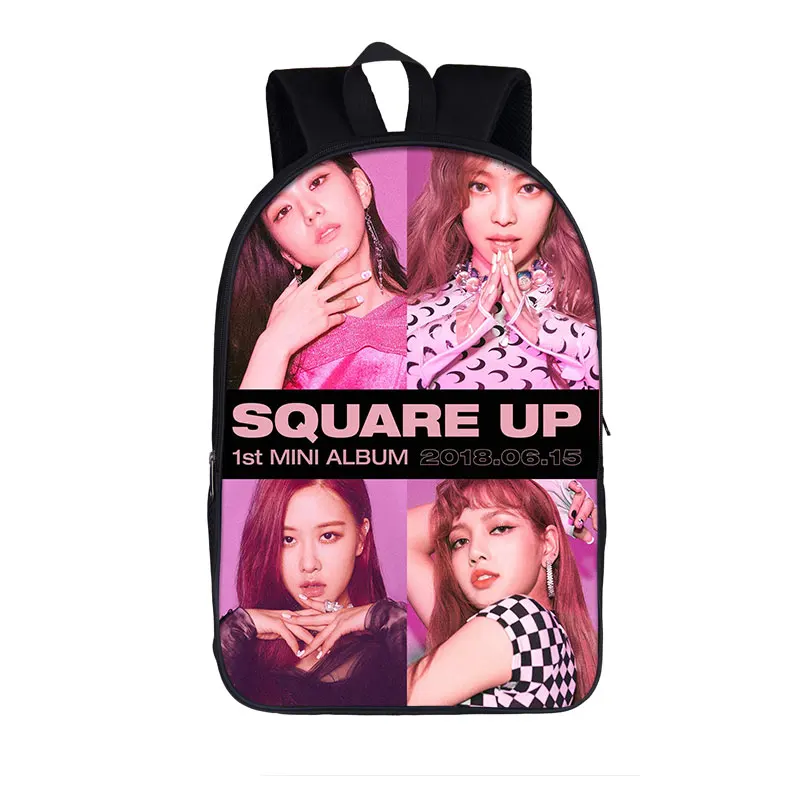 K-pop, черный, розовый рюкзак для подростков, для мальчиков и девочек, рюкзак TXT Twice, женский рюкзак Kpop, для мальчиков, с Luv, подростковые школьные сумки