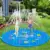 Outdoor Lawn Beach Sea Animal Inflatable Water Spray Kids Sprinkler Play Pad Environmentally friendly PVC diameter 100cm 170cm