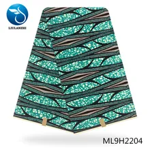LIULANZHI африканские Анкара воск ткань принт платье шитье хлопок Голландский Настоящий Воск 6 ярдов Анкара tissu ML9H2191-2207
