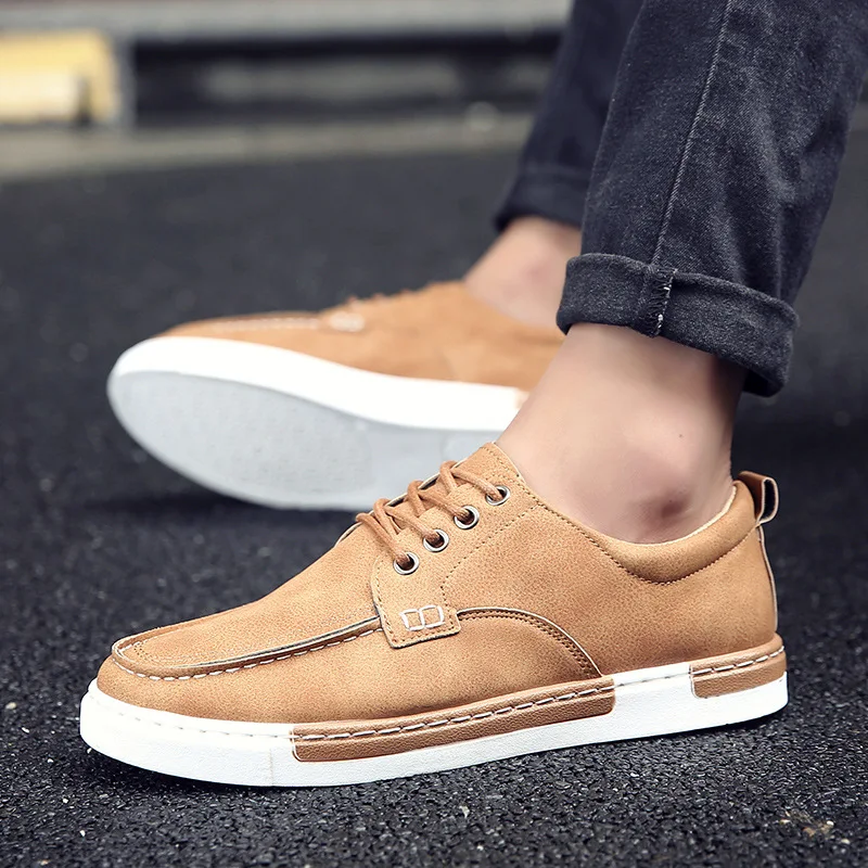 

2017 Summer New Style Men Daily Life Casual Board Shoes Korean-style Trend Low Top Breathable Versatile MEN'S SHOES