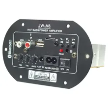 Hi-Fi Bass 12V24V220V USB домашний усилитель плата карта простота в эксплуатации аксессуары автомобильное аудио питание, дистанционное управление DIY сабвуфер