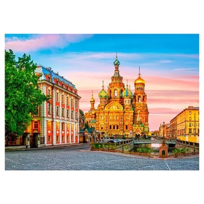 Пазл Храм в Санкт-Петербурге Castorland 500 деталей