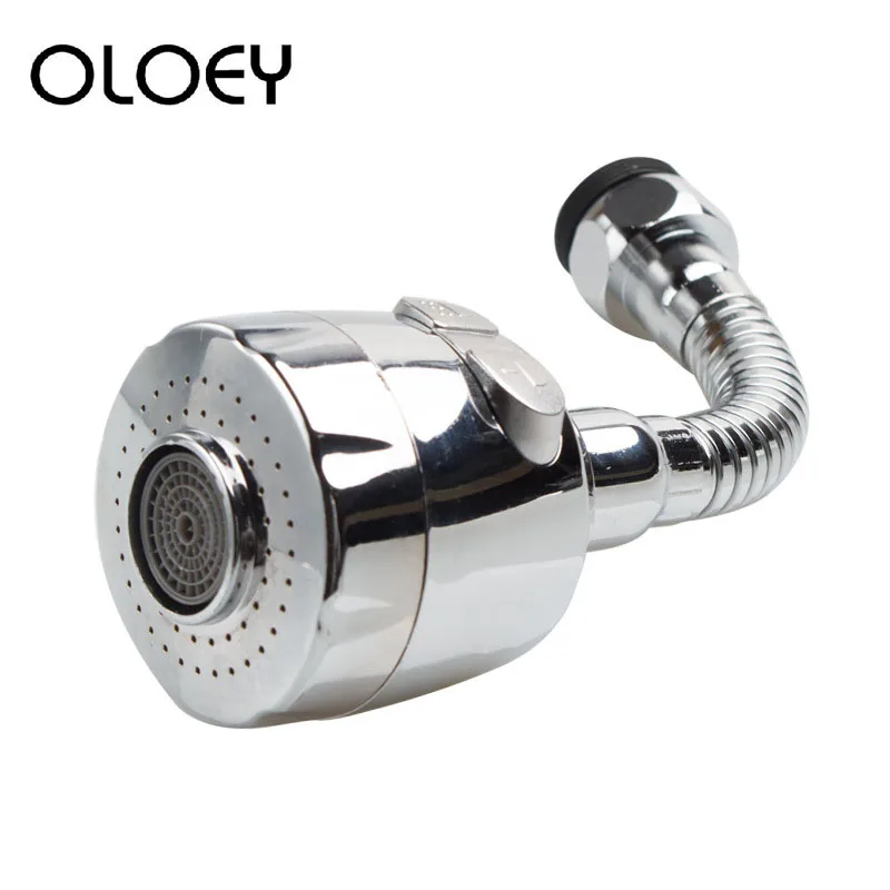 Расширитель для смесителя с двумя режимами насадка душа барботер кухонного