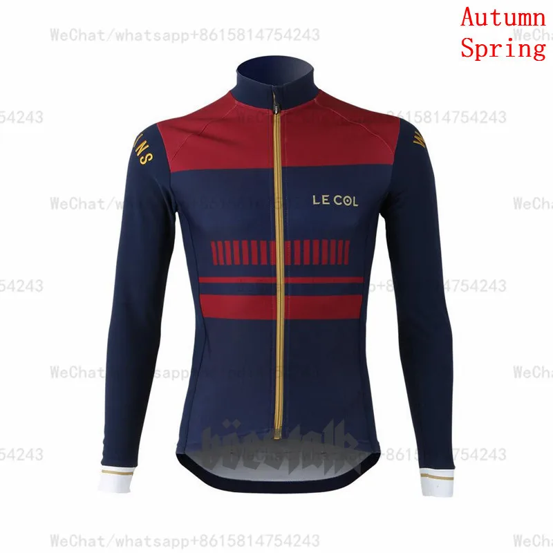autumn jacket Le col велосипедная одежда для мужчин wiggins осень с длинным рукавом велосипедный теплый велосипед bh гоночный на заказ спортивный велосипед Майо ciclismo - Цвет: autumn jacket