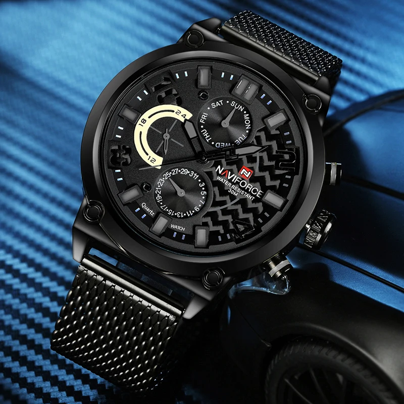 Naviforce Orologi digitali ilitari da uoo Orologio analogico al