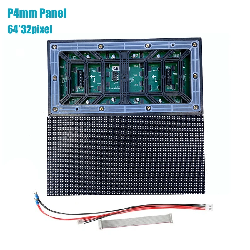 P4 SMD1921 256*128 мм водонепроницаемый светодиодный модуль 64x32dots наружный 1/8S RGB 4 для