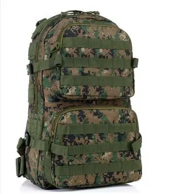 Digital woodlandcamo Тактический 3D нейлоновый боевой Molle Сумка Рюкзак Тактический Кемпинг Туризм Рыбалка Рюкзак - Цвет: Digital woodlandcamo