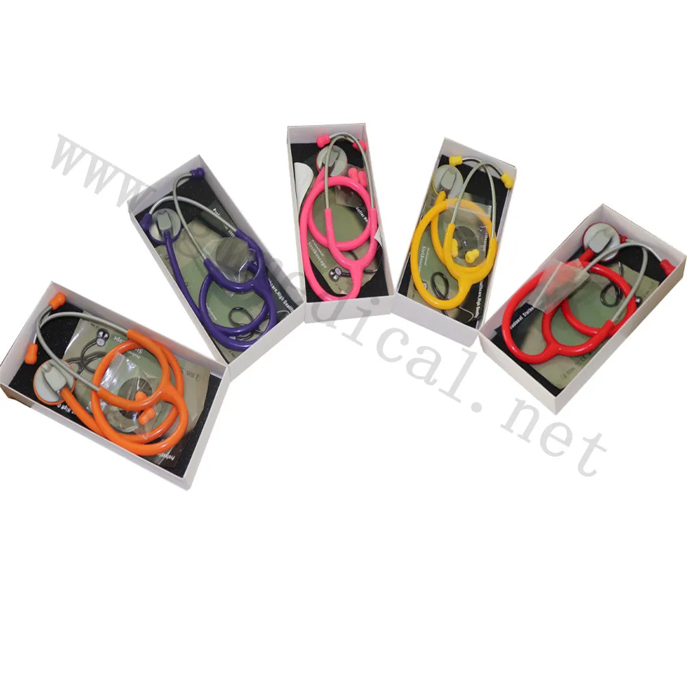 Professional Medical single Head Stethoscope blood pressure Stethoscope for kids adult