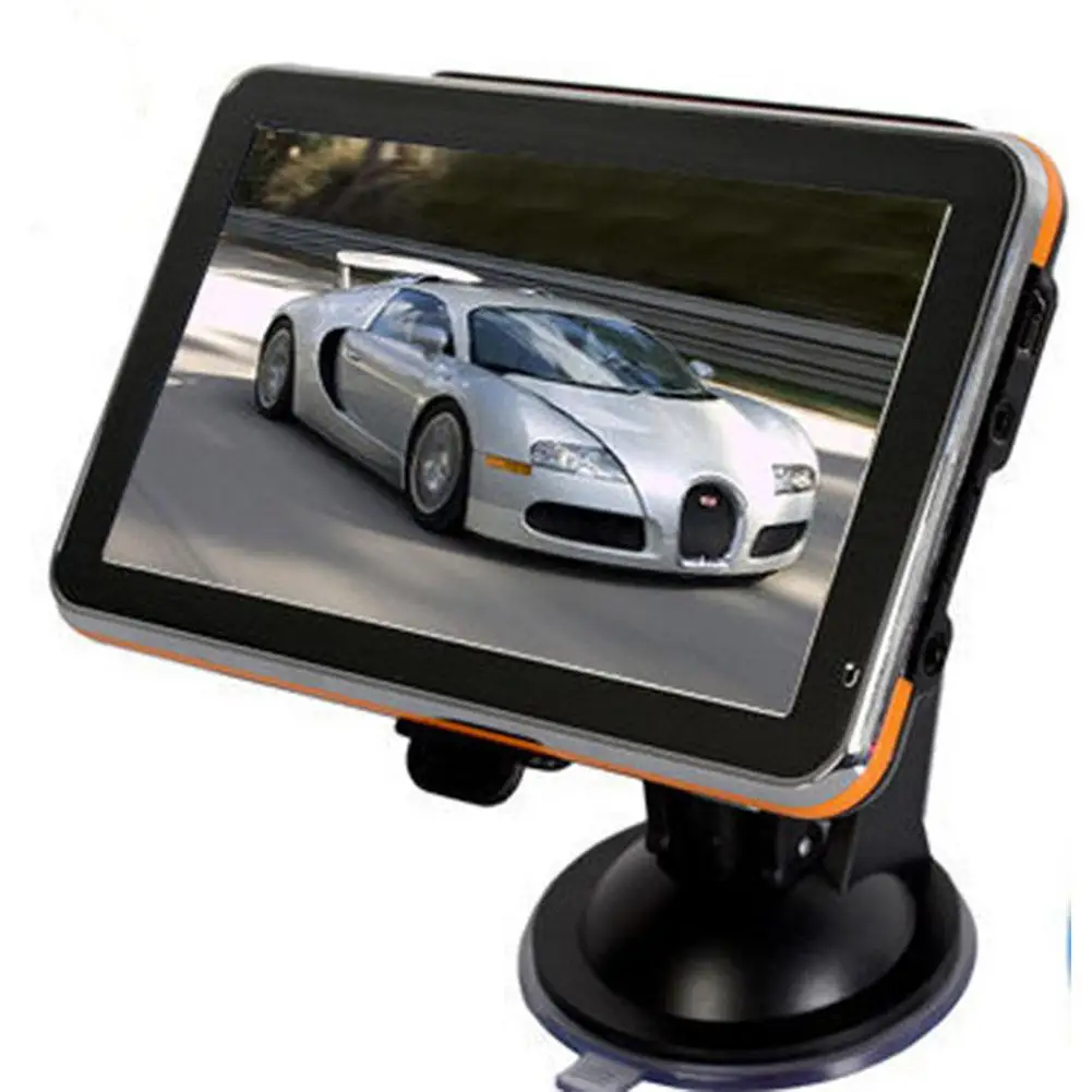 5 дюймов DDR 256M+ 8GB Автомобильный gps-навигатор TFT lcd сенсорный экран Wince голосовое руководство автомобильный навигатор с бесплатной картой всего мира