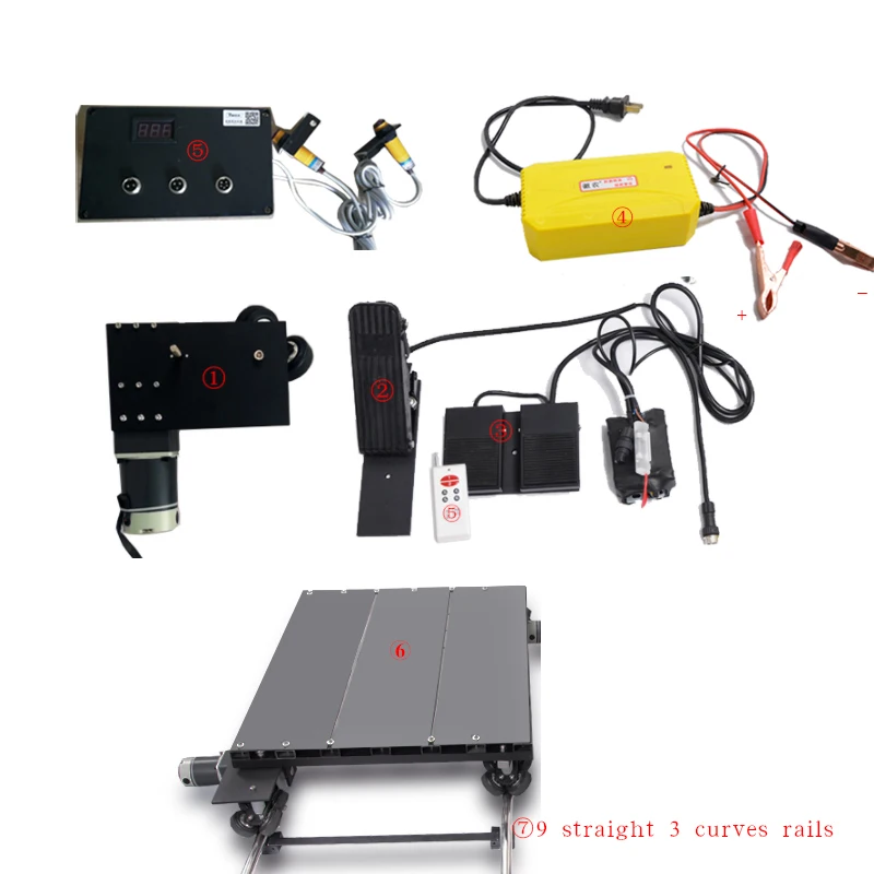 Twzz-6m電動スライダーカメラ,ドリートラックカメラ,電動レール