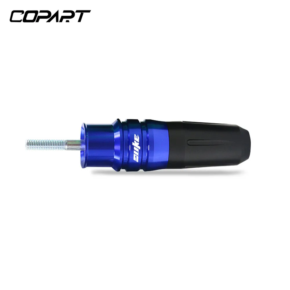 blue-8mm Для KTM DUKE 390 RC 390 DUKE390 RC390 аксессуары для мотоциклов Запчасти выхлопные ползунки анти Краш колодки протектор - Цвет: blue-8mm