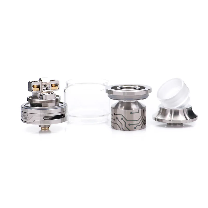 Новейший Vapefly ядро DTL RTA одиночные/двойные катушки с 4 мл емкость и 810/510 капельного электронная сигарета атомайзер vs vapefly червоточина