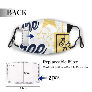 

protective mask with filter Land Of The Free Cause My Daddy Is Brave anti dust PM2.5 reuse adult teen child girl