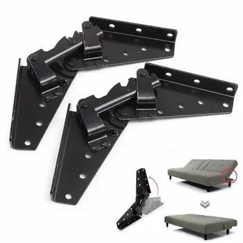 

metal Steel Black Sofa Bed Bedding Furniture Adjustable 3-Position Angle Mechanism Hinge Hardware