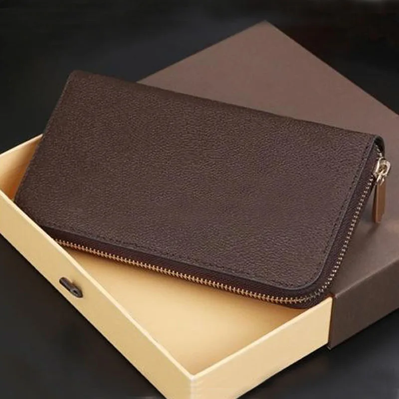 

Zipper wallet is the most fashionable way to carry money, cards and coins vertically. Famous design of men's wallet cardholders