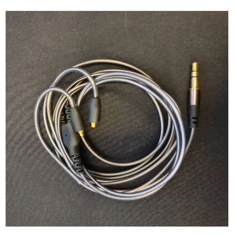 Interface Mmcx dd Fones de Ouvido Dinâmicos Cabo Mmcx Destacável para Fone de Ouvido Shure Faça Você Mesmo Se215 Se535 Se846 para Iphone - Image 2