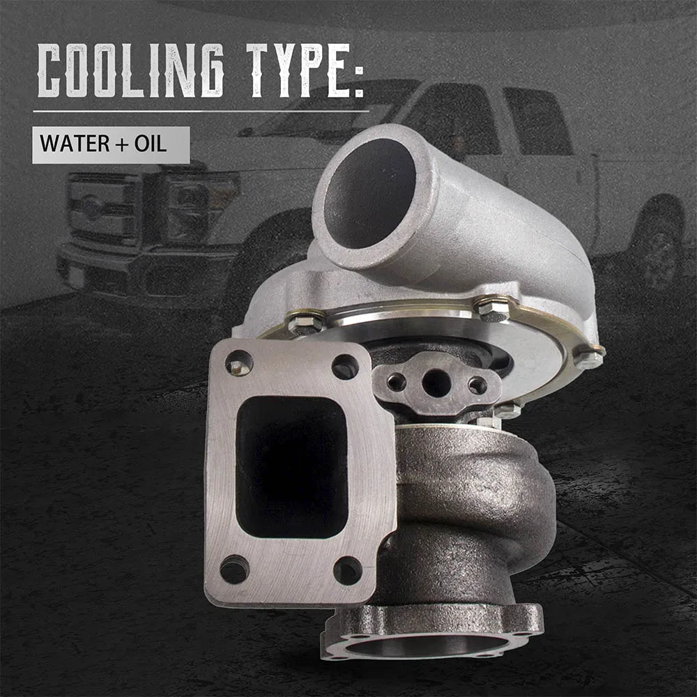 GT3582 GT35 Anti Surge Turbo Turbocharger .70 A/R .63 A/R Water + Oil
