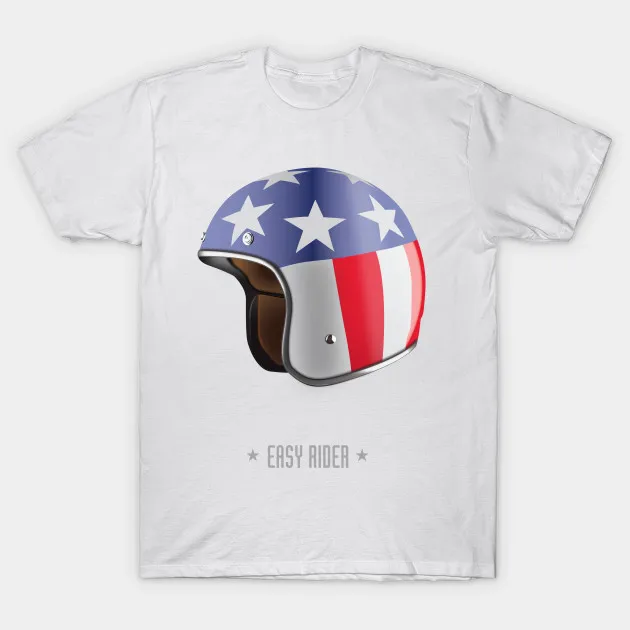 Men t-shirt Easy Rider Alternative Movie Poster tshirt Women t shirt | Мужская одежда