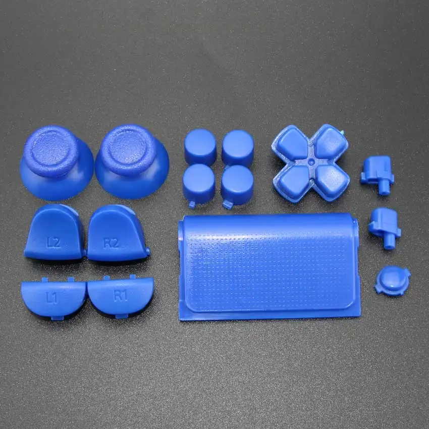 Полный комплект запасных частей YuXi кнопки колпачки для захвата D Pad L1 L2 R1 R2