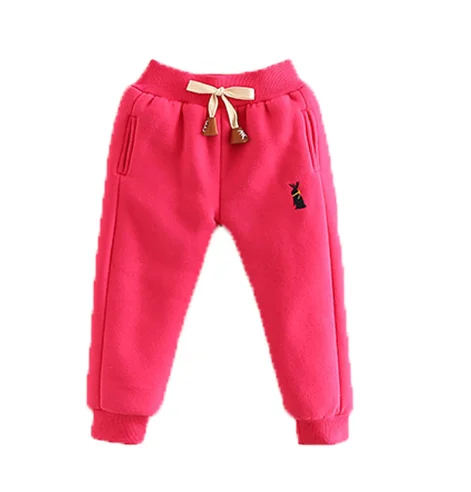 Зимние теплые штаны для мальчиков детские модные хлопковые плотные бархатные брюки для маленьких мальчиков, повседневная спортивная Снежная одежда для детей 2, 3, 4, 5 лет - Цвет: picture color