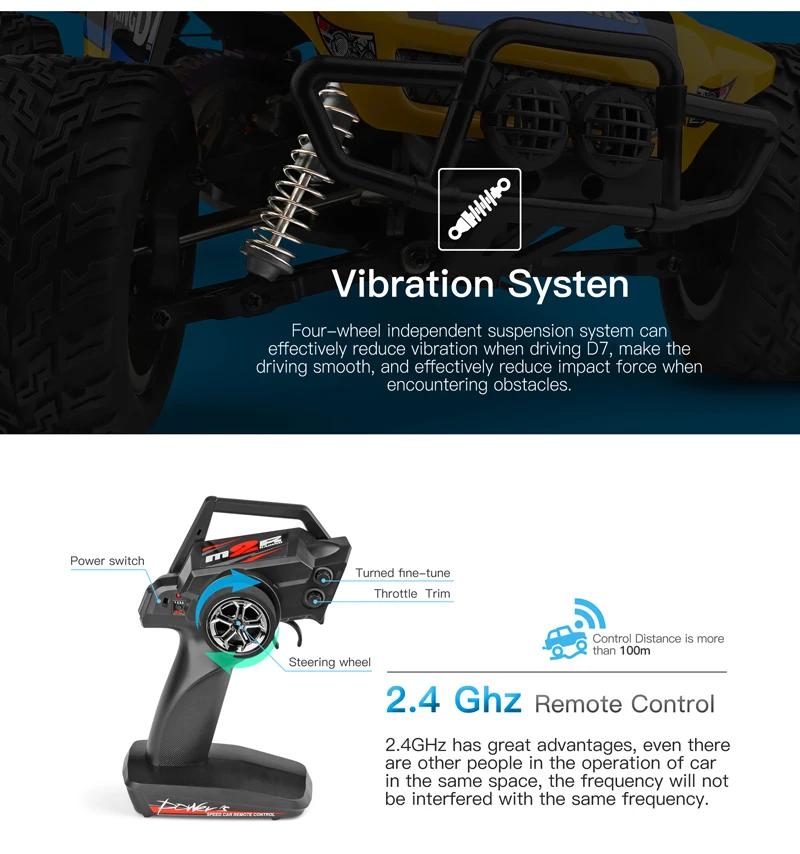 Wltoys 1/12 45 км/ч 4WD высокоскоростной р/у автомобиль для дрифта RC багги для пустыни электрический спортивный автомобиль 12402-A дистанционное управление детские игрушки