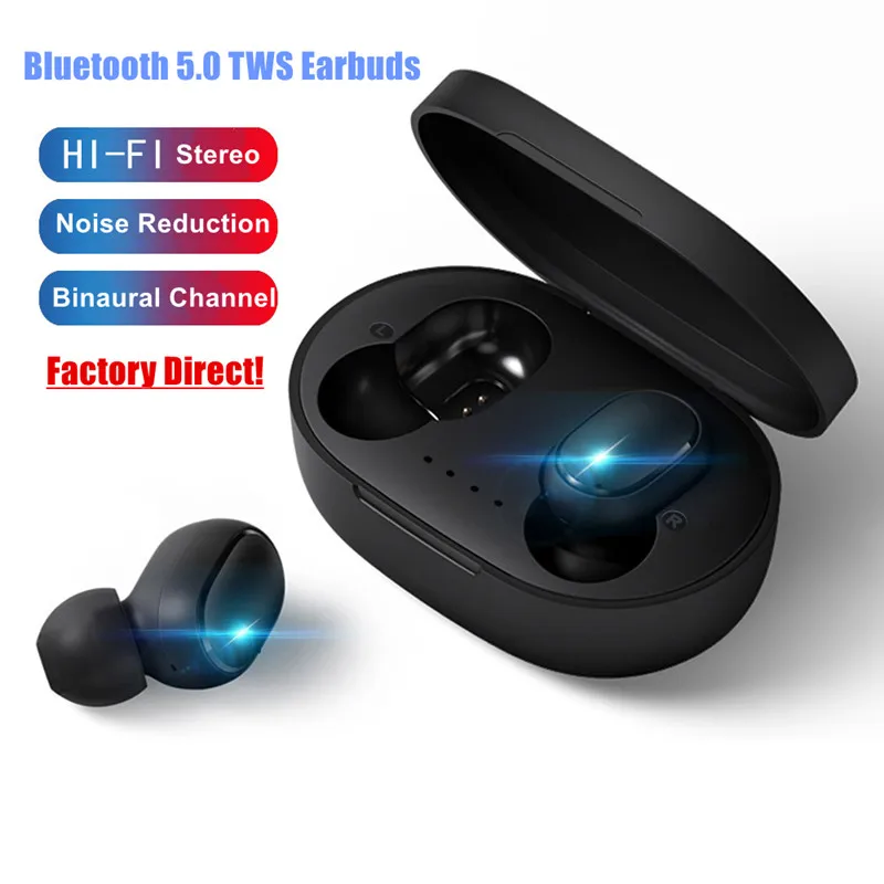 

Hi-Fi Stereo TWS Earbuds Sport True Wireless Earphone Bluetooth Headset For iPhone Android Phone