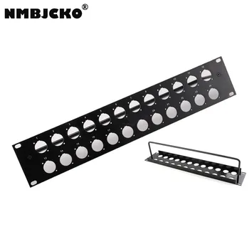 

NMBJCKO 2U24CH Ethercon D-Series Panel Mount Jack Chassis Panel Mount Connector with D-series rack panel