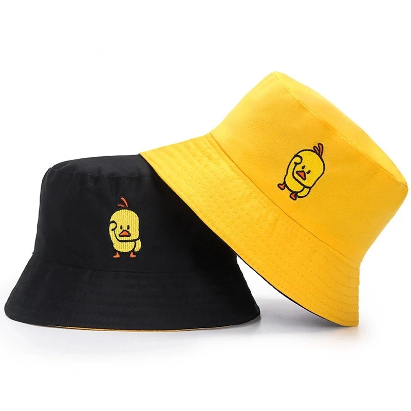 Summer Duck Bucket Hat Women Men Two 
