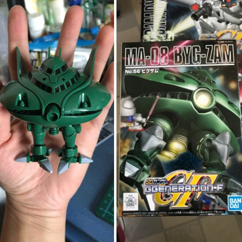 Оригинальная модель Bandai Q версии SD GG 56 MA 08 сборочная Gundam фигурки куклы|Игровые и